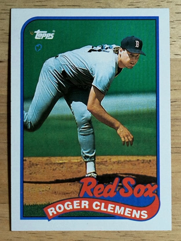 1989 Topps #450 Roger Clemens