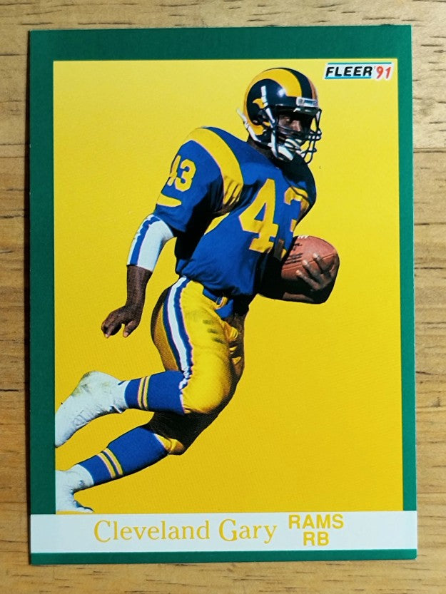 1991 Fleer #268 Cleveland Gary