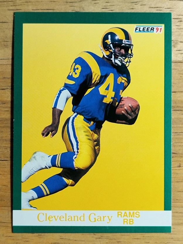 1991 Fleer #268 Cleveland Gary