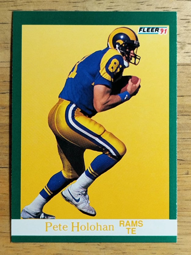 1991 Fleer #270 Pete Holohan