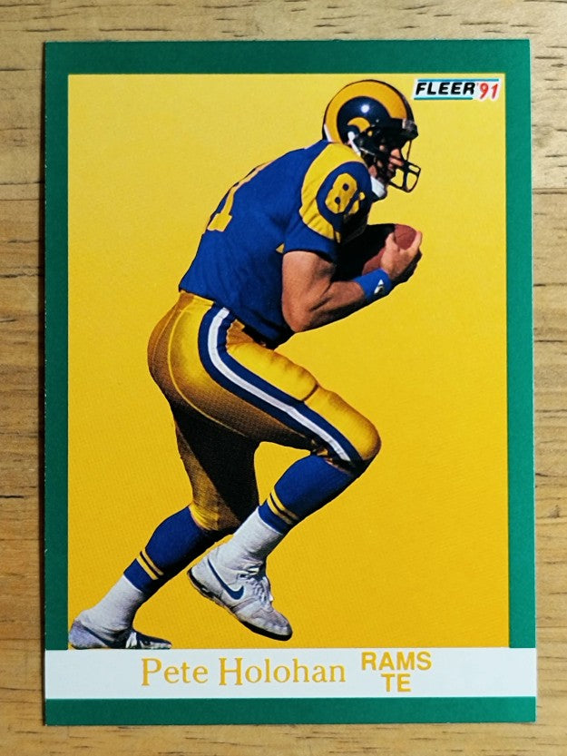 1991 Fleer #270 Pete Holohan