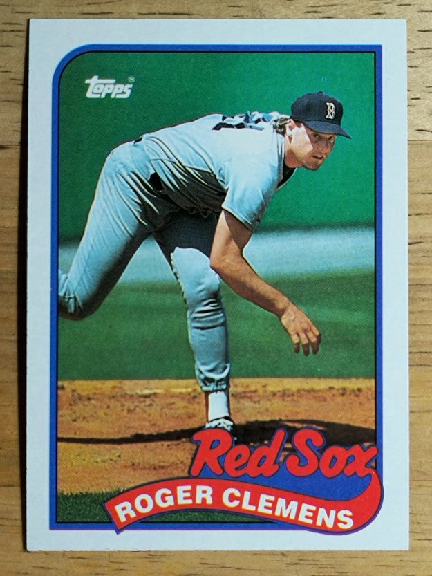 1989 Topps #450 Roger Clemens
