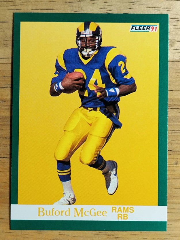 1991 Fleer #273 Buford McGee