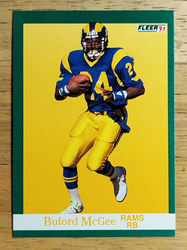 1991 Fleer #273 Buford McGee