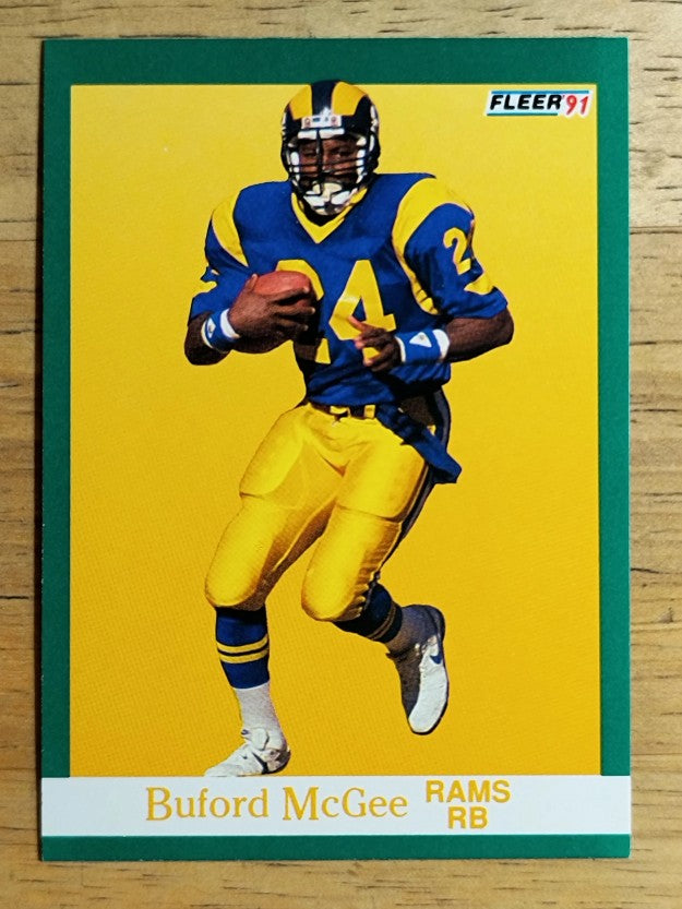 1991 Fleer #273 Buford McGee