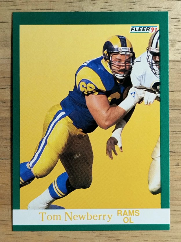 1991 Fleer #274 Tom Newberry