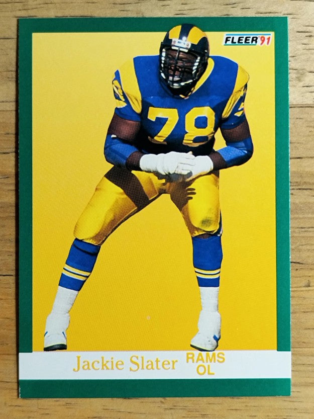 1991 Fleer #275 Jackie Slater