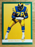1991 Fleer #275 Jackie Slater