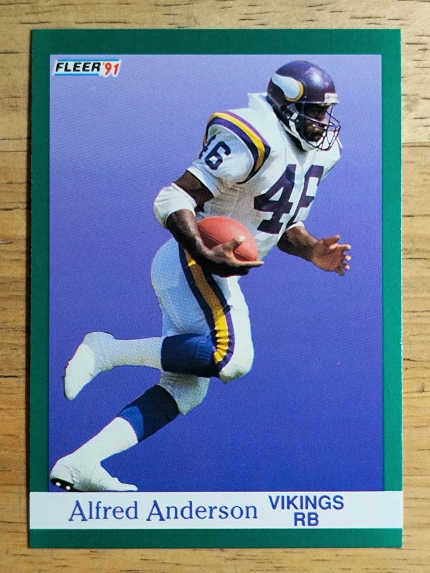 1991 Fleer #277 Alfred Anderson