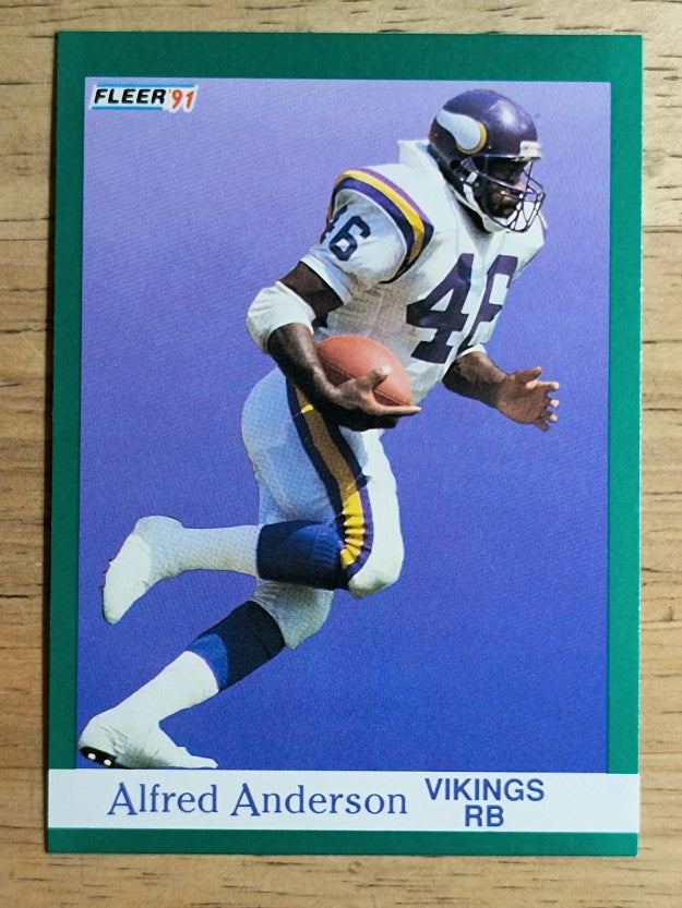 1991 Fleer #277 Alfred Anderson