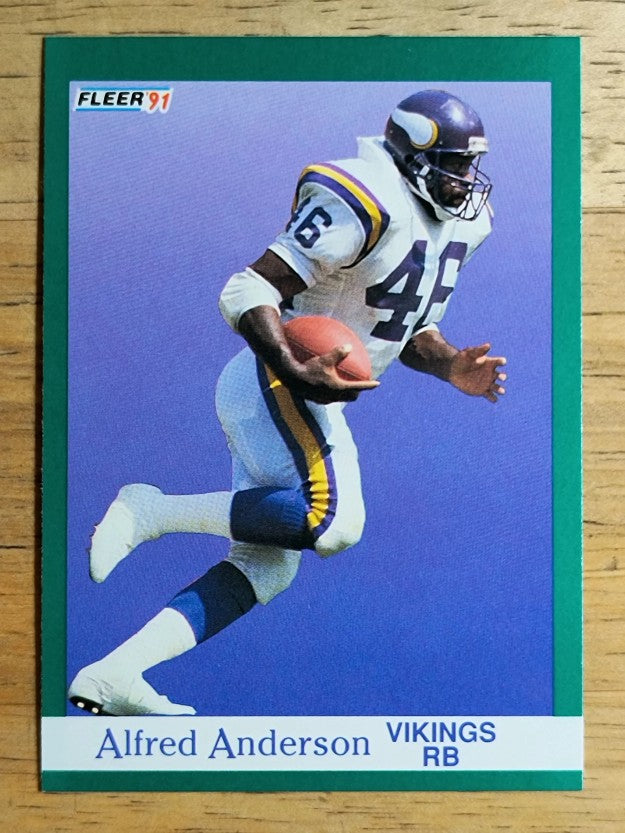 1991 Fleer #277 Alfred Anderson