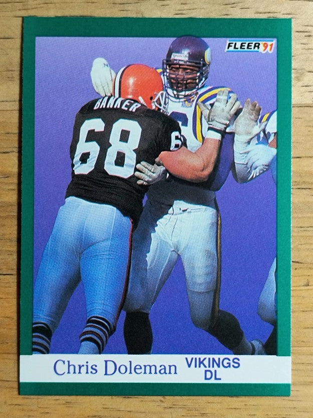 1991 Fleer #280 Chris Doleman