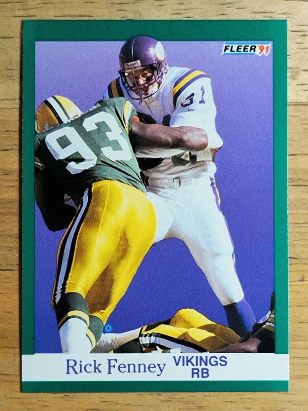 1991 Fleer #281 Rick Fenney