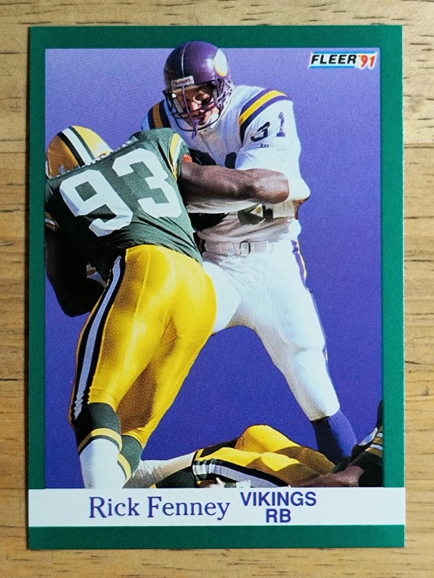 1991 Fleer #281 Rick Fenney