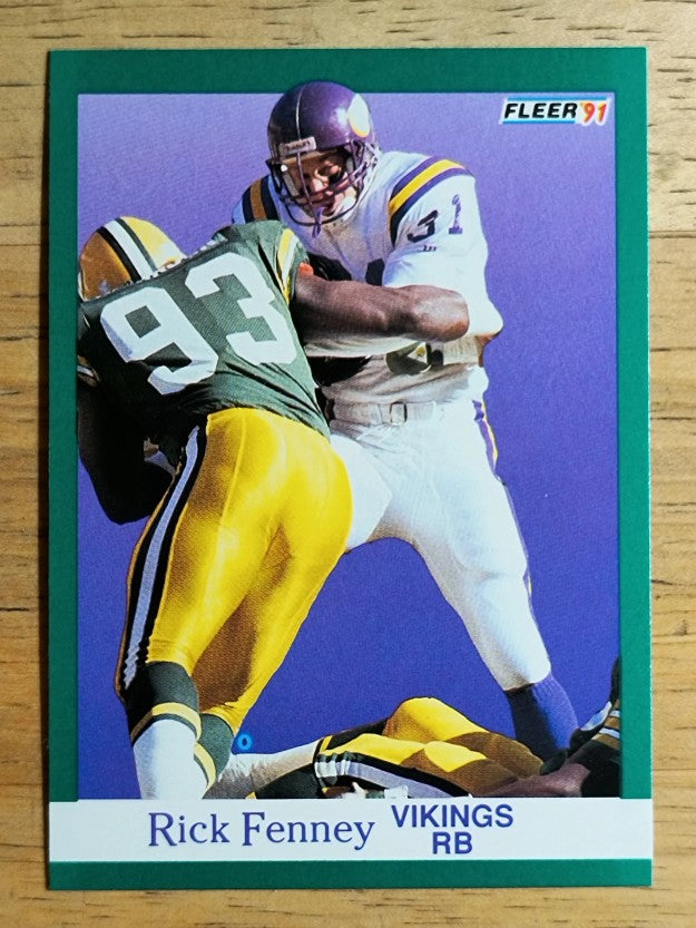 1991 Fleer #281 Rick Fenney