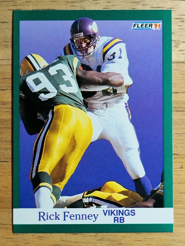 1991 Fleer #281 Rick Fenney