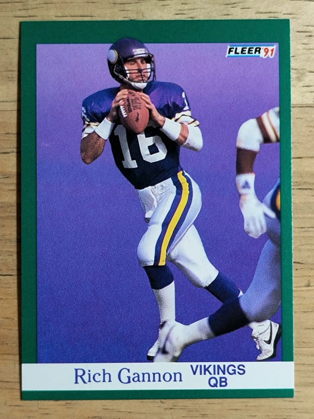 1991 Fleer #282 Rich Gannon