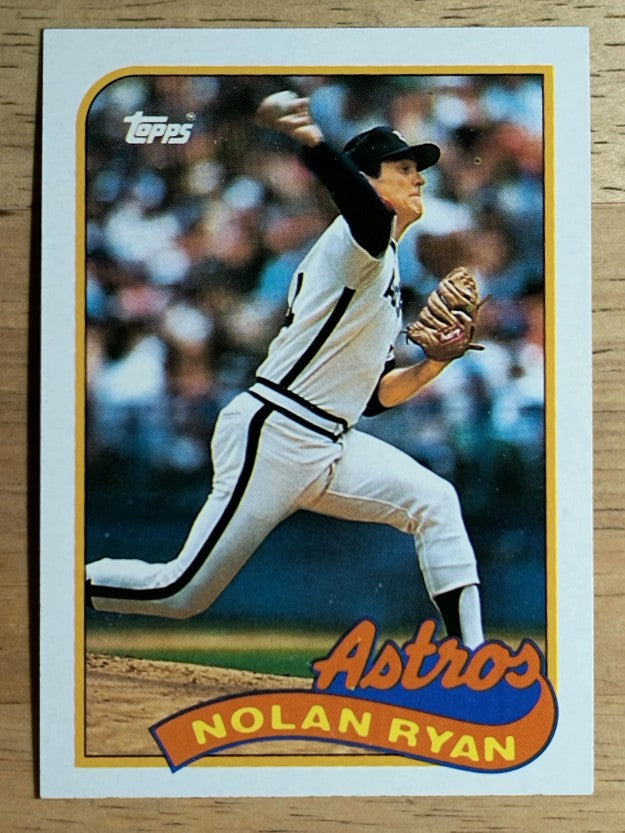 1989 Topps #530 Nolan Ryan