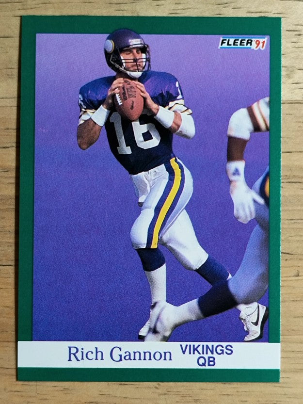 1991 Fleer #282 Rich Gannon