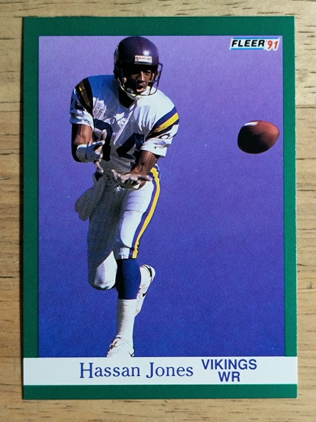 1991 Fleer #283 Hassan Jones