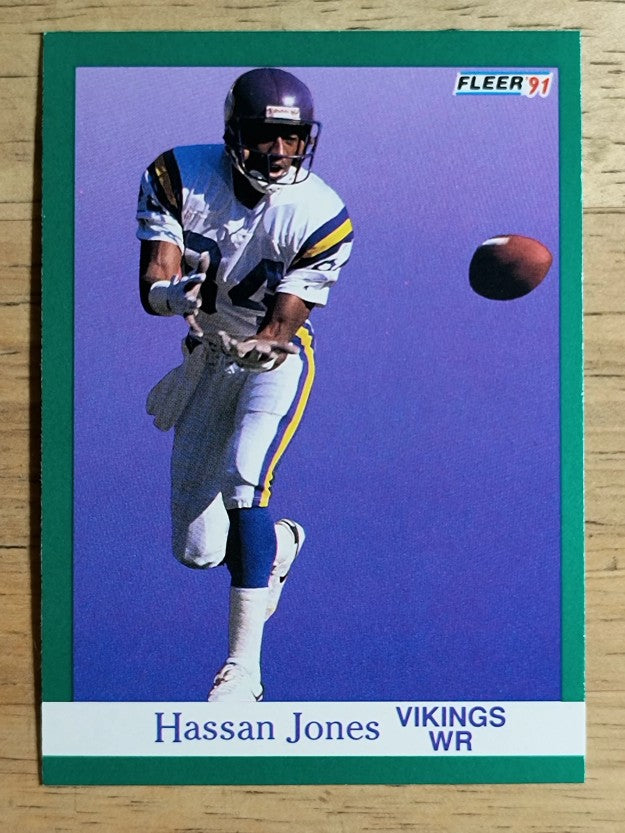 1991 Fleer #283 Hassan Jones