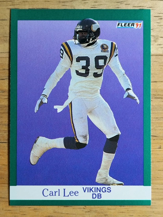 1991 Fleer #285 Carl Lee