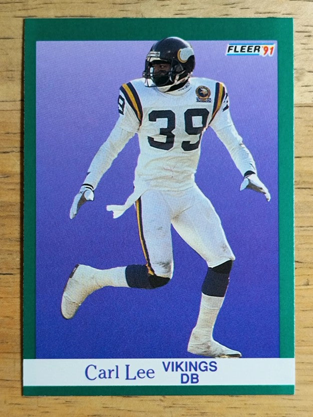 1991 Fleer #285 Carl Lee