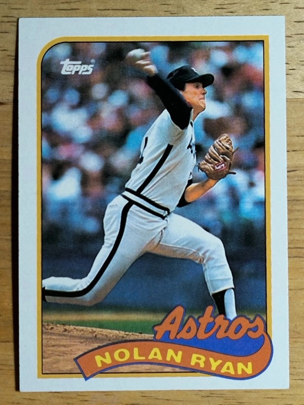 1989 Topps #530 Nolan Ryan