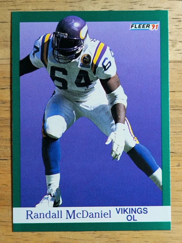 1991 Fleer #286 Randall McDaniel