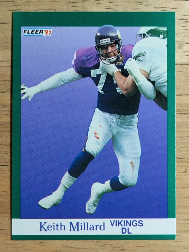 1991 Fleer #287 Keith Millard