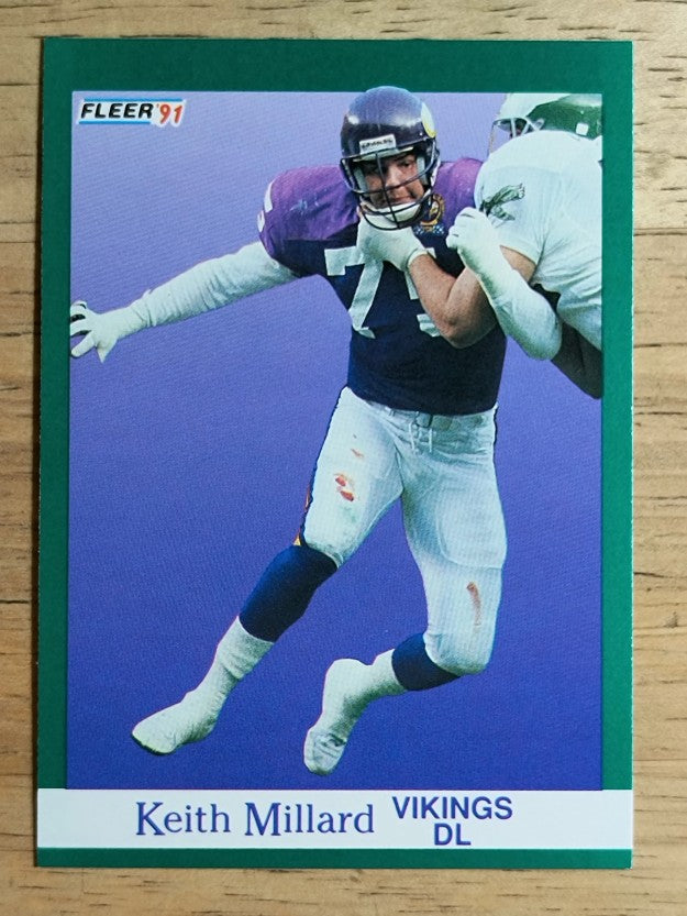 1991 Fleer #287 Keith Millard