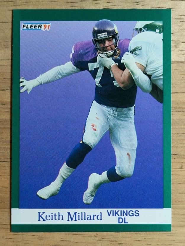 1991 Fleer #287 Keith Millard