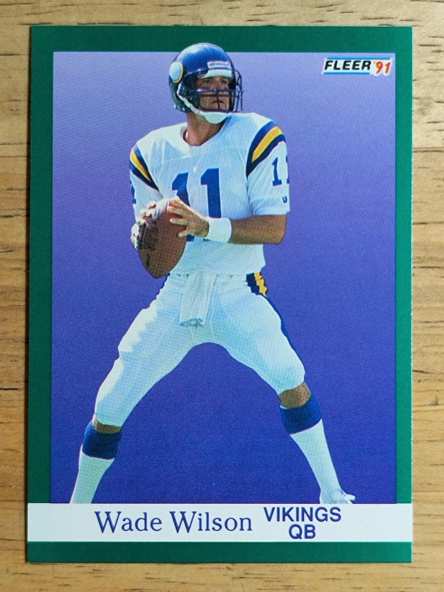 1991 Fleer #289 Wade Wilson