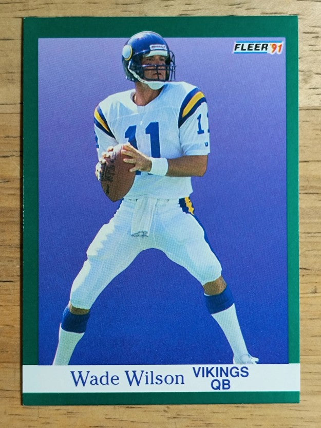 1991 Fleer #289 Wade Wilson