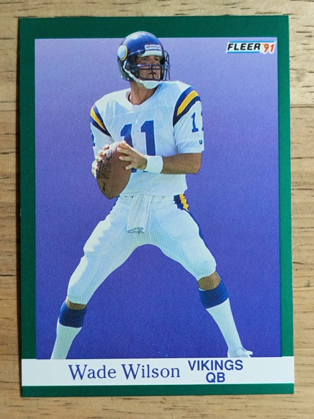 1991 Fleer #289 Wade Wilson