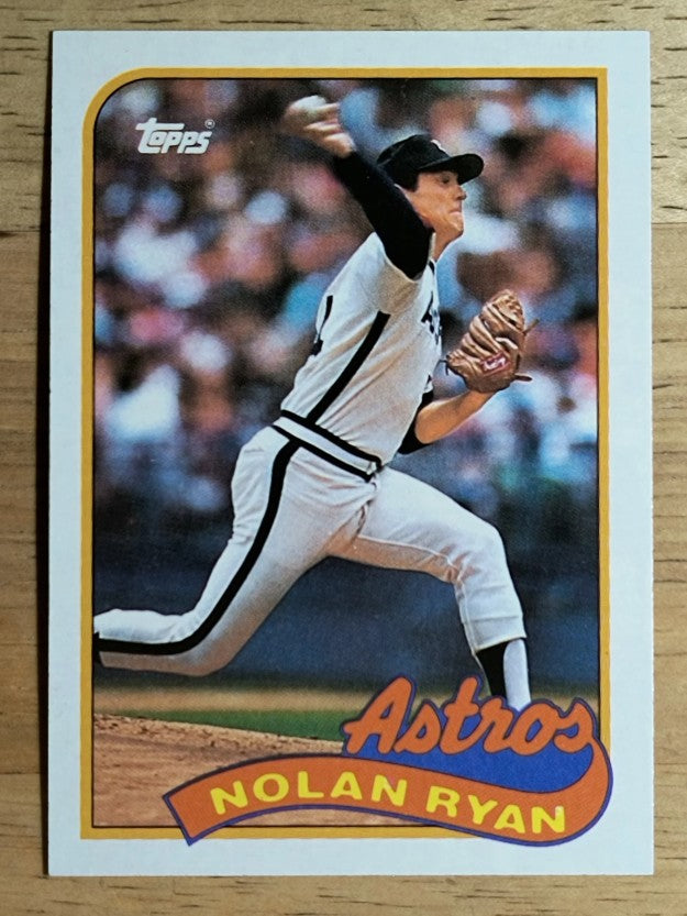 1989 Topps #530 Nolan Ryan