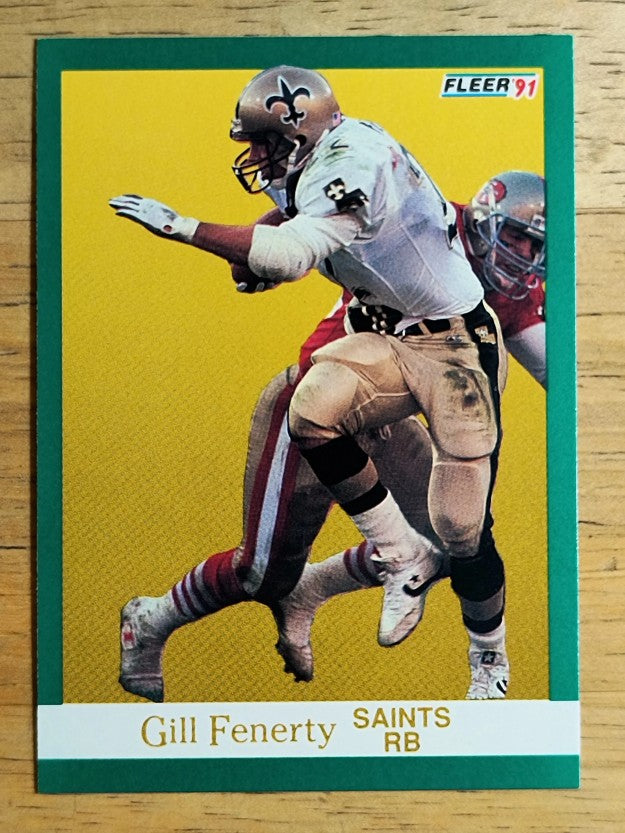 1991 Fleer #293 Gill Fenerty