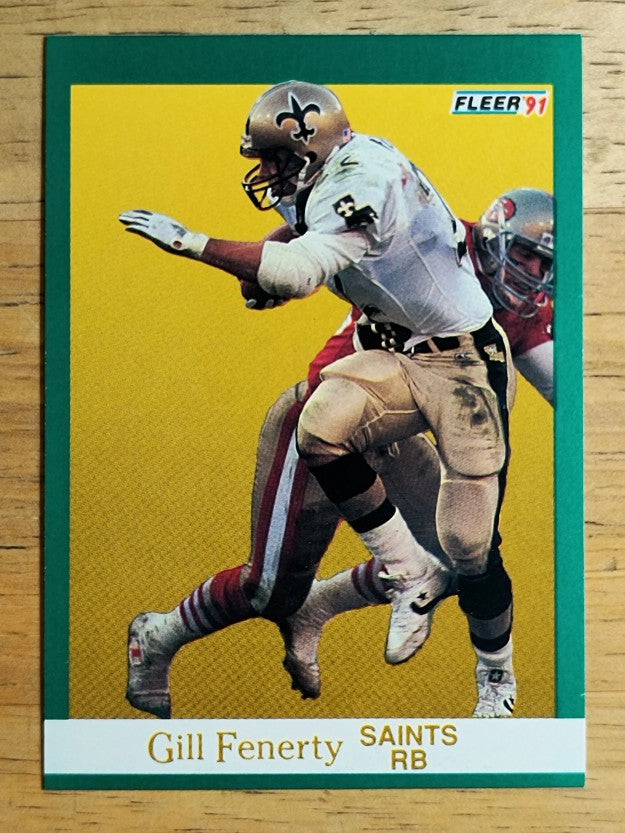 1991 Fleer #293 Gill Fenerty