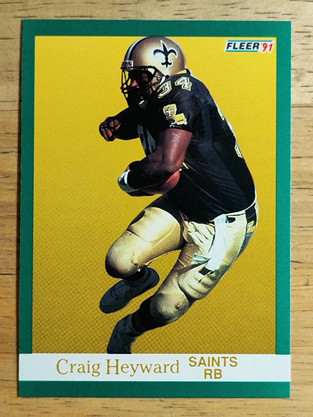 1991 Fleer #294 Craig Heyward