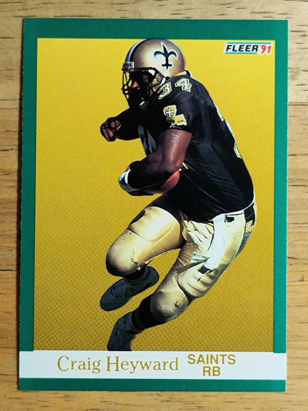 1991 Fleer #294 Craig Heyward