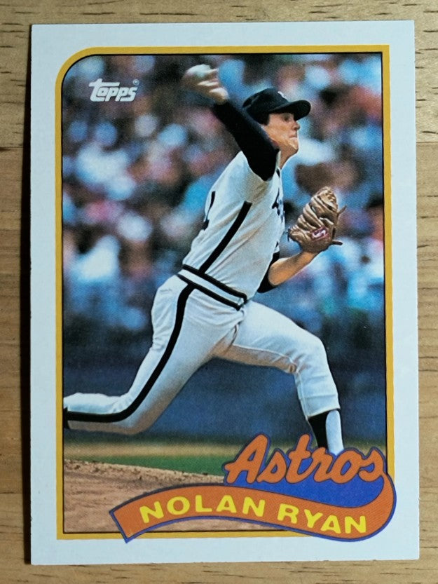 1989 Topps #530 Nolan Ryan