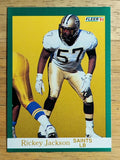 1991 Fleer #296 Rickey Jackson