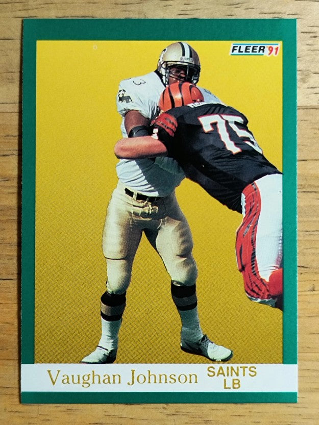 1991 Fleer #297 Vaughan Johnson