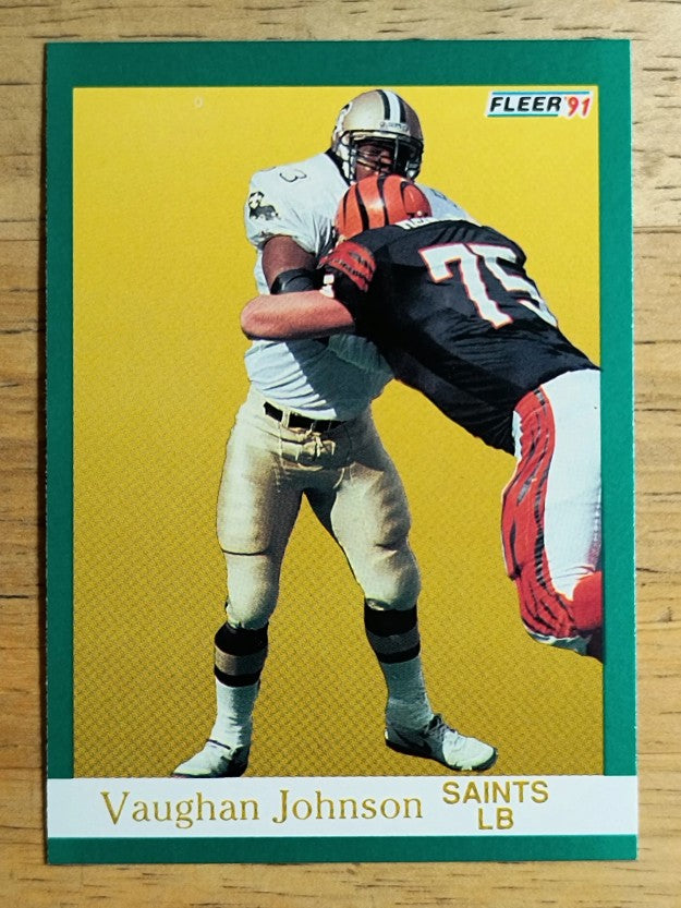 1991 Fleer #297 Vaughan Johnson