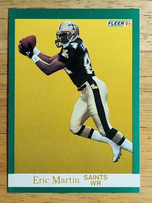 1991 Fleer #298 Eric Martin