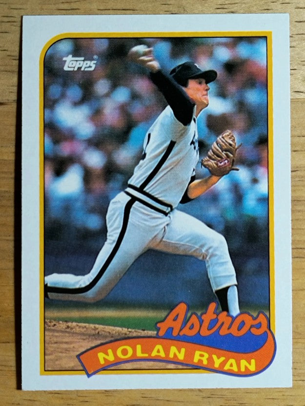 1989 Topps #530 Nolan Ryan