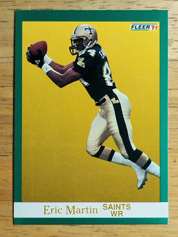 1991 Fleer #298 Eric Martin