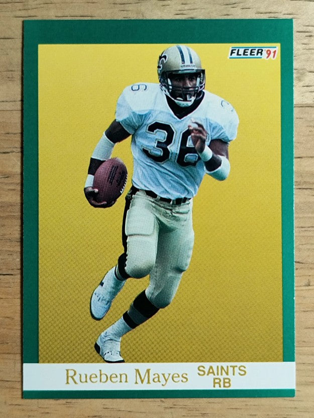 1991 Fleer #300 Rueben Mayes