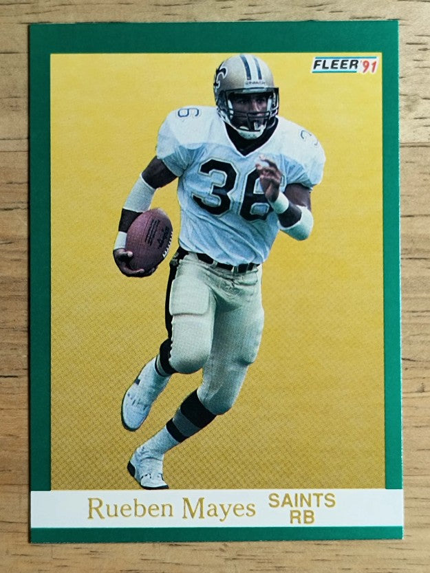 1991 Fleer #300 Rueben Mayes