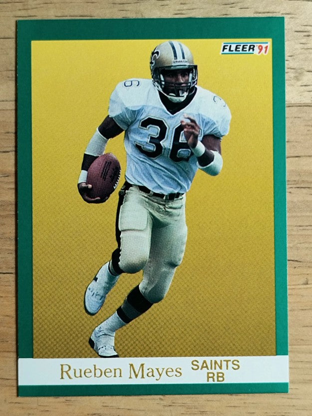 1991 Fleer #300 Rueben Mayes